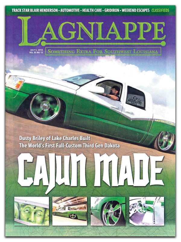 Lagniappe, cover page: Cajun Made Dakota by Briley's